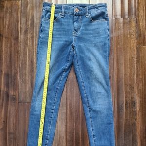 American Eagle size 0, "The Dream Jean" stretchy hi-rise jegging